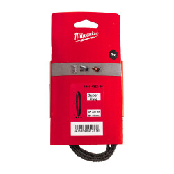 Milwaukee Parlatma Keçesi Şerit Eğe 10 x 330 mm 3'lü 4932492880 - Milwaukee