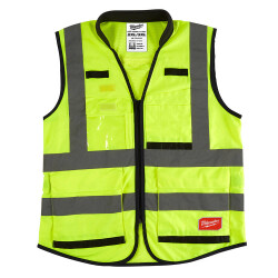 Milwaukee Premium Reflektörlü İkaz Yeleği Sarı 2XL/3XL 4932471897 - Milwaukee