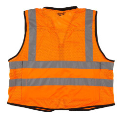 Milwaukee Premium Reflektörlü İkaz Yeleği Turuncu L/XL 4932471899 - Milwaukee