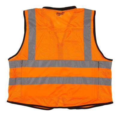 Milwaukee Premium Reflektörlü İkaz Yeleği Turuncu L/XL 4932471899 - 1