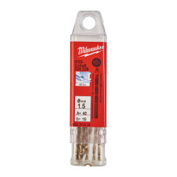Milwaukee RED Kobalt HSS-G Co Metal Matkap Ucu 1,5 x 40 mm 10'lu 4932373333 - Milwaukee