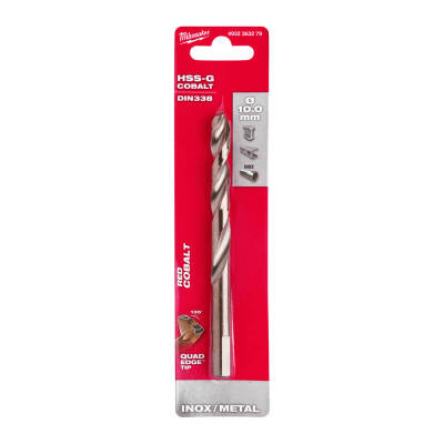 Milwaukee RED Kobalt HSS-G Co Metal Matkap Ucu 10,0 x 133 mm 4932363279 - 1