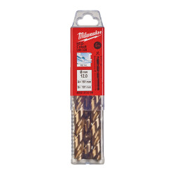 Milwaukee RED Kobalt HSS-G Co Metal Matkap Ucu 12,0 x 151 mm 5'li 4932373358 - Milwaukee