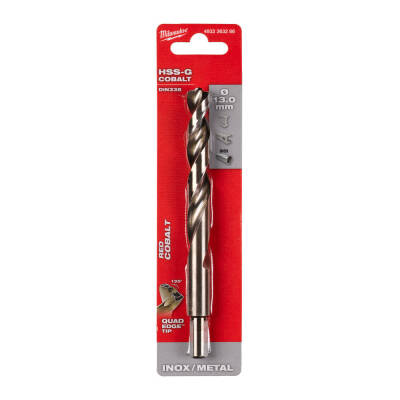 Milwaukee RED Kobalt HSS-G Co Metal Matkap Ucu 13,0 x 151 mm 4932363286 - 3
