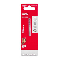 Milwaukee RED Kobalt HSS-G Co Metal Matkap Ucu 2,0 x 49 mm 2'li 4932363250 - Milwaukee