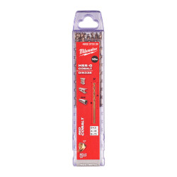 Milwaukee RED Kobalt HSS-G Co Metal Matkap Ucu 4,0 x 75 mm 10'lu 4932373339 - Milwaukee