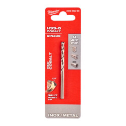 Milwaukee RED Kobalt HSS-G Co Metal Matkap Ucu 4,2 x 75 mm 4932363260 - Milwaukee
