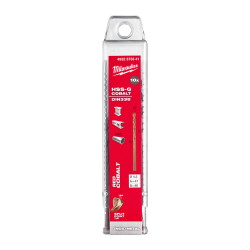 Milwaukee RED Kobalt HSS-G Co Metal Matkap Ucu 4,5 x 80 mm 10'lu 4932373341 - Milwaukee