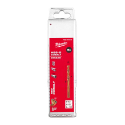 Milwaukee RED Kobalt HSS-G Co Metal Matkap Ucu 9,5 x 125 mm 5'li 4932373353 - Milwaukee