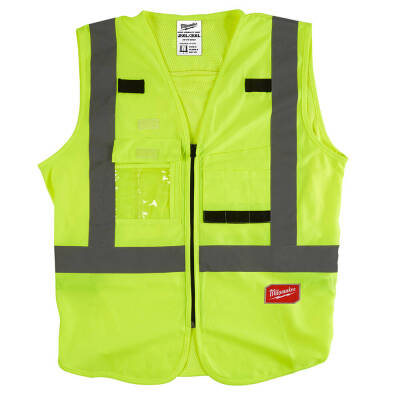 Milwaukee Reflektörlü İkaz Yeleği Sarı 2XL/3XL 4932471891 - 1