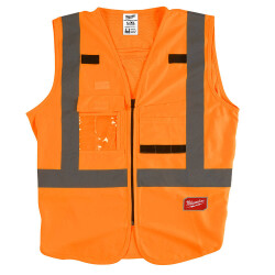 Milwaukee Reflektörlü İkaz Yeleği Turuncu 2XL/3XL 4932471894 - 2