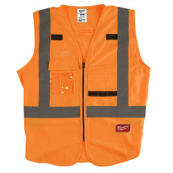 Milwaukee Reflektörlü İkaz Yeleği Turuncu S/M 4932471892 - 2