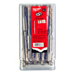 Milwaukee SDS-Plus M2 Beton Matkap Ucu 5 x 110 mm 50'li 4932399176 - Milwaukee