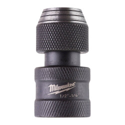 Milwaukee SHOCKWAVE 1/2 inç Kare - 1/4 inç Hex Adaptör 4932471828 - 2