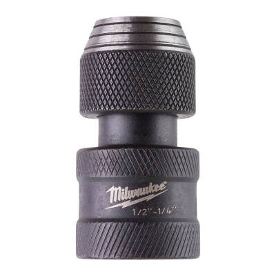 Milwaukee SHOCKWAVE 1/2 inç Kare - 1/4 inç Hex Adaptör 4932471828 - 2