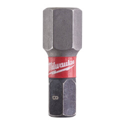 Milwaukee SHOCKWAVE Darbeli Bits Uç HEX 8 x 25 mm 2'li 4932430898 - 2