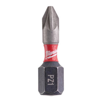 Milwaukee SHOCKWAVE Darbeli Bits Uç PZ1 x 25 mm 2'li 4932430860 - 1