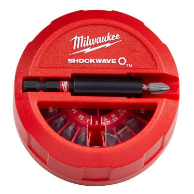 Milwaukee SHOCKWAVE Darbeli Bits Uç Seti 15 Parça PUCK 4932430904 - 3