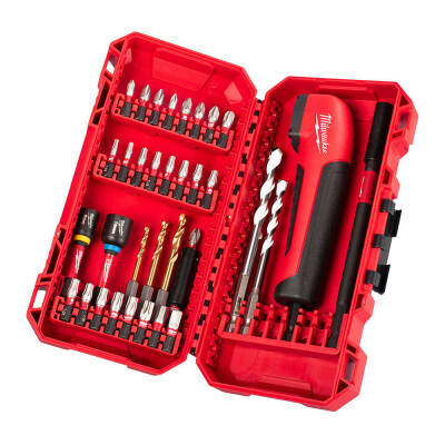 Milwaukee SHOCKWAVE Darbeli Bits Uç Seti 35 Parça 4932493653 - 1