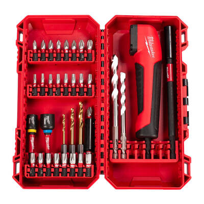 Milwaukee SHOCKWAVE Darbeli Bits Uç Seti 35 Parça 4932493653 - 2