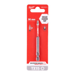 Milwaukee SHOCKWAVE Darbeli Bits Uç TX15 x 90 mm 4932471571 - Milwaukee