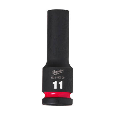 Milwaukee SHOCKWAVE Darbeli Lokma 1/2 inç 11 mm Derin 4932480329 - 1