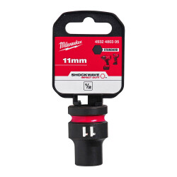 Milwaukee SHOCKWAVE Darbeli Lokma 1/2 inç 11 mm Kısa 4932480305 - Milwaukee
