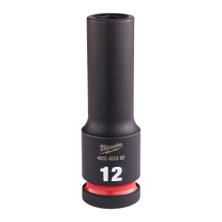 Milwaukee SHOCKWAVE Darbeli Lokma 1/2 inç 12 mm Derin 4932480330 - Milwaukee