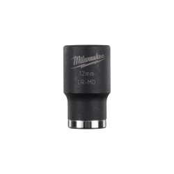 Milwaukee SHOCKWAVE Darbeli Lokma 1/2 inç 12 mm Kısa 4932478037 - 2