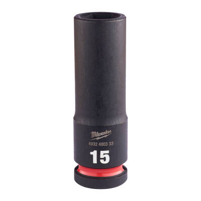 Milwaukee SHOCKWAVE Darbeli Lokma 1/2 inç 15 mm Derin 4932480333 - 2