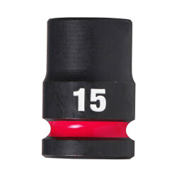 Milwaukee SHOCKWAVE Darbeli Lokma 1/2 inç 15 mm Kısa 4932480309 - 2