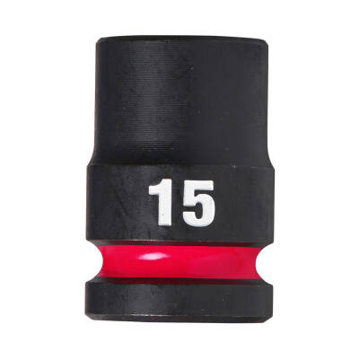 Milwaukee SHOCKWAVE Darbeli Lokma 1/2 inç 15 mm Kısa 4932480309 - 2