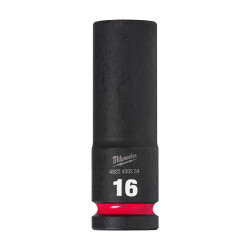 Milwaukee SHOCKWAVE Darbeli Lokma 1/2 inç 16 mm Derin 4932480334 - 2