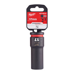 Milwaukee SHOCKWAVE Darbeli Lokma 1/2 inç 17 mm Derin 4932480335 - Milwaukee