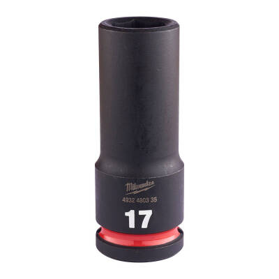Milwaukee SHOCKWAVE Darbeli Lokma 1/2 inç 17 mm Derin 4932480335 - 2