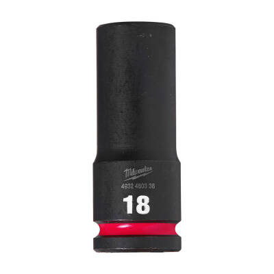 Milwaukee SHOCKWAVE Darbeli Lokma 1/2 inç 18 mm Derin 4932480336 - 1