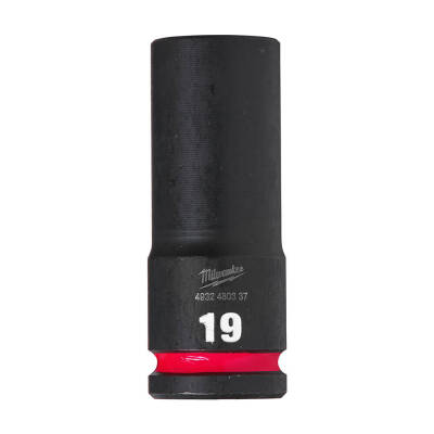 Milwaukee SHOCKWAVE Darbeli Lokma 1/2 inç 19 mm Derin 4932480337 - 2