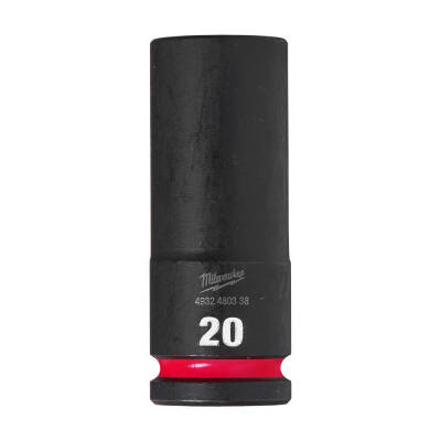 Milwaukee SHOCKWAVE Darbeli Lokma 1/2 inç 20 mm Derin 4932480338 - 1