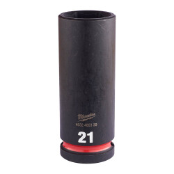Milwaukee SHOCKWAVE Darbeli Lokma 1/2 inç 21 mm Derin 4932480339 - 2