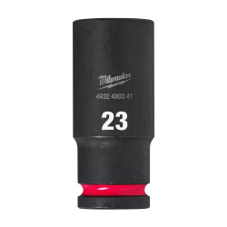 Milwaukee SHOCKWAVE Darbeli Lokma 1/2 inç 23 mm Derin 4932480341 - Milwaukee