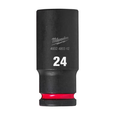 Milwaukee SHOCKWAVE Darbeli Lokma 1/2 inç 24 mm Derin 4932480342 - 2
