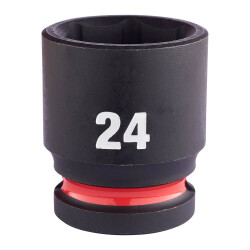 Milwaukee SHOCKWAVE Darbeli Lokma 1/2 inç 24 mm Kısa 4932480318 - Milwaukee