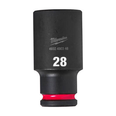 Milwaukee SHOCKWAVE Darbeli Lokma 1/2 inç 28 mm Derin 4932480346 - 1