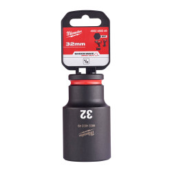 Milwaukee SHOCKWAVE Darbeli Lokma 1/2 inç 32 mm Derin 4932480349 - Milwaukee