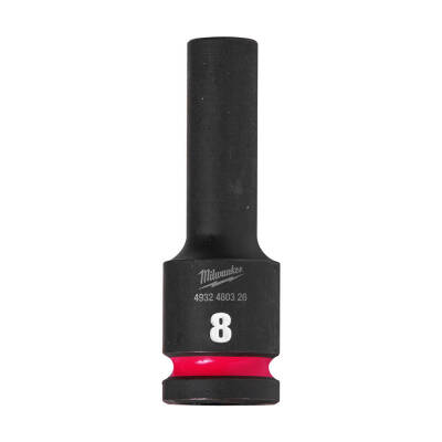 Milwaukee SHOCKWAVE Darbeli Lokma 1/2 inç 8 mm Derin 4932480326 - 2