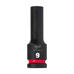 Milwaukee SHOCKWAVE Darbeli Lokma 1/2 inç 9 mm Derin 4932480327 - Milwaukee