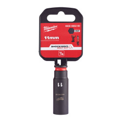 Milwaukee SHOCKWAVE Darbeli Lokma 1/4 inç 11 mm Derin 4932480260 - Milwaukee