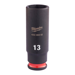 Milwaukee SHOCKWAVE Darbeli Lokma 1/4 inç 13 mm Derin 4932480262 - Milwaukee