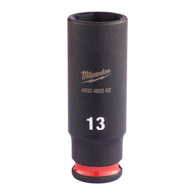 Milwaukee SHOCKWAVE Darbeli Lokma 1/4 inç 13 mm Derin 4932480262 - 1