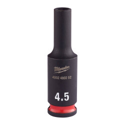 Milwaukee SHOCKWAVE Darbeli Lokma 1/4 inç 4,5 mm Derin 4932480252 - 2